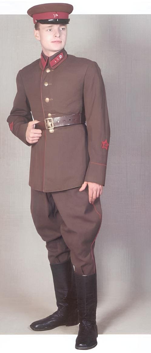 Battalion Commissar of the Red Army in parade uniform, Infantry, 1941
