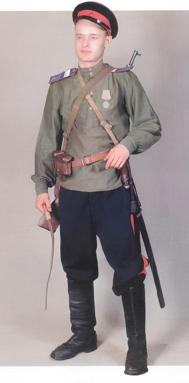 Don Cossack cavalry senior sergeant uniform 1943