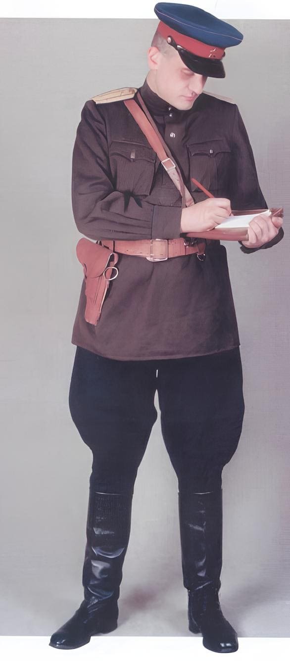 NKVD lieutenant colonel daily uniform 1943–1945