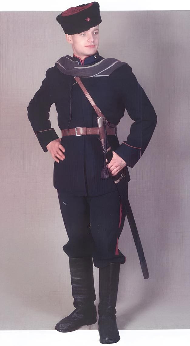Red Army Don Cossack cavalry soldier in parade uniform, 1936–1941