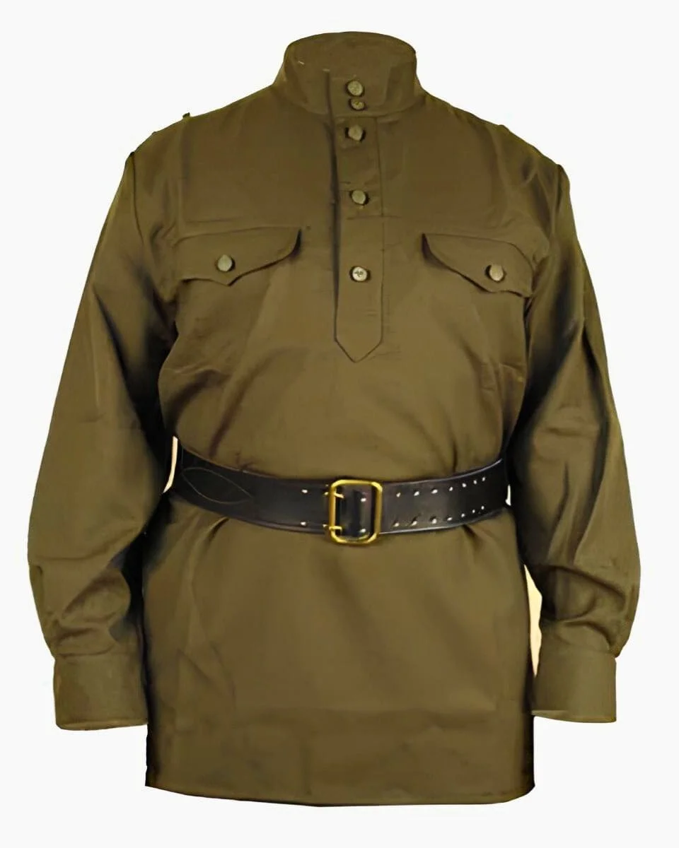 Soviet M43 gymnastyorka, World War II Red Army uniform, 1943 model