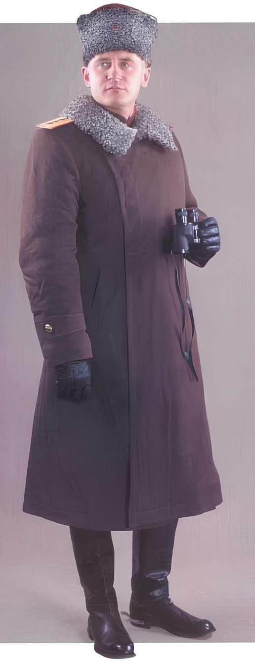 Soviet colonel general winter uniform 1943–1945 WWII high rank