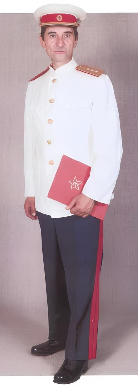 Soviet general colonel summer dress uniform 1943–1945
