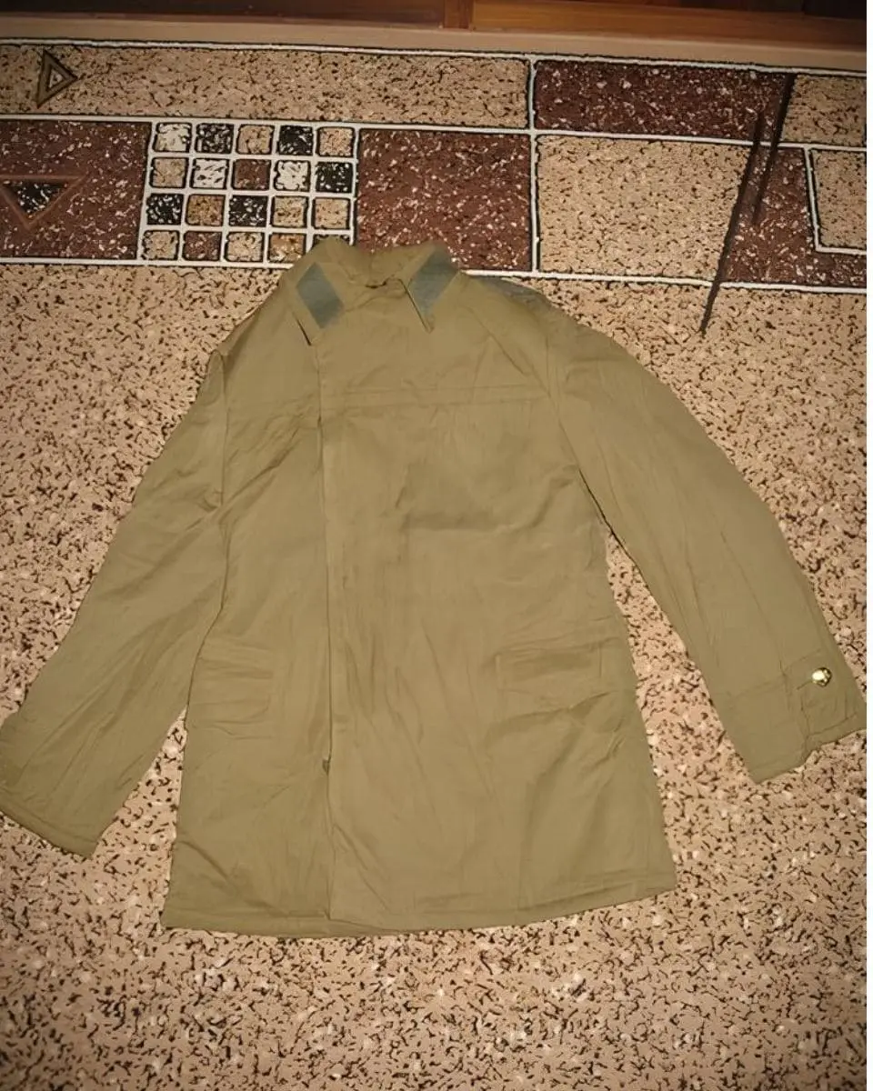 Soviet Army work gymnasterka, USSR field shirt 1960s–1980s khaki