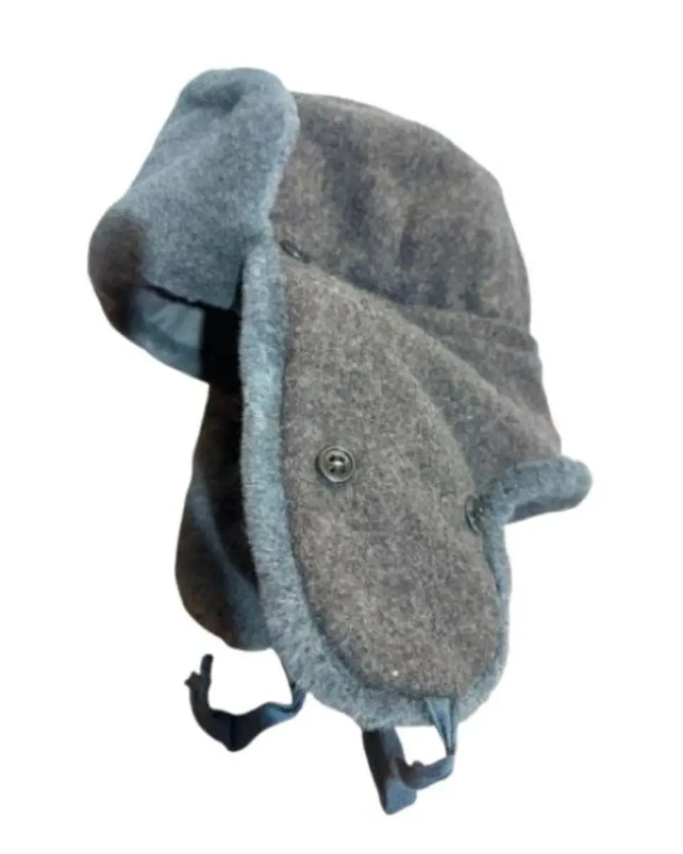 Soviet ushanka, USSR winter hat with ear flaps, Red Army cold weather headgear