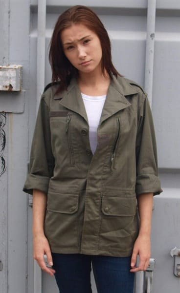 French Army F2 field jacket, 1980 military clothing example