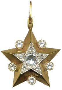 Marshal’s Star of the Soviet Union, gold insignia worn on ceremonial uniform, introduced in 1940