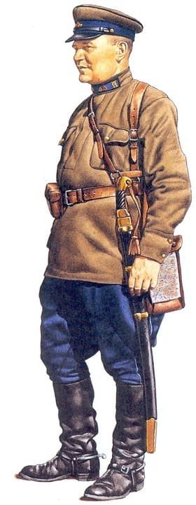 Soviet cavalry division sergeant uniform, Red Army Eastern Front, June 1941