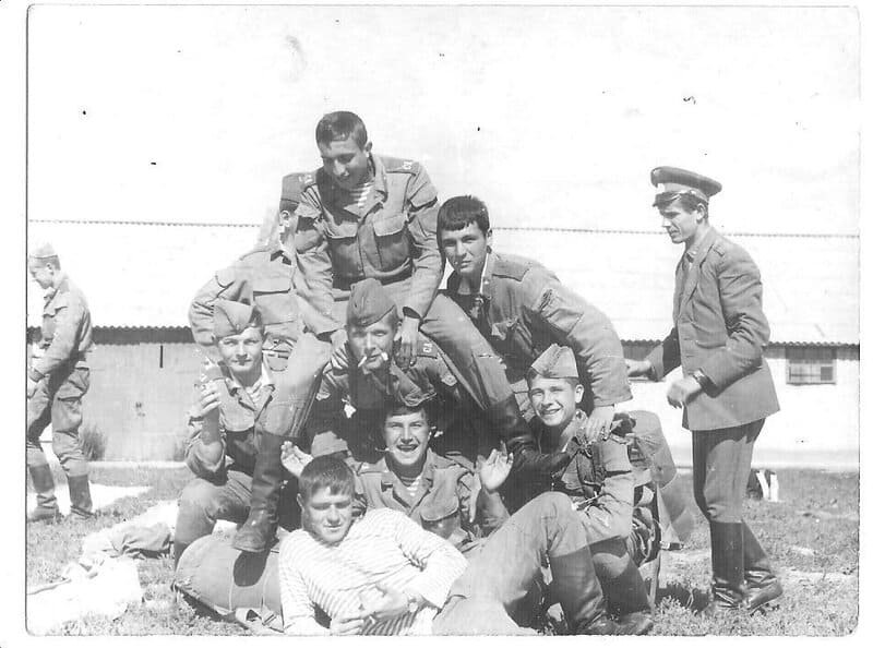 Soviet OKZK-D protective uniform made of cotton fabric with special impregnation