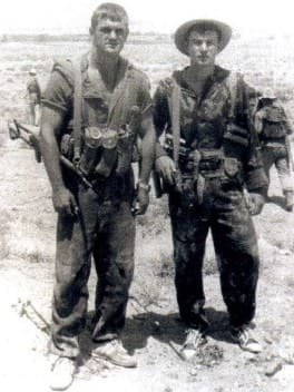 Soviet Spetsnaz officers in Afghanistan armed with AKMS rifles, Logar Province 1987