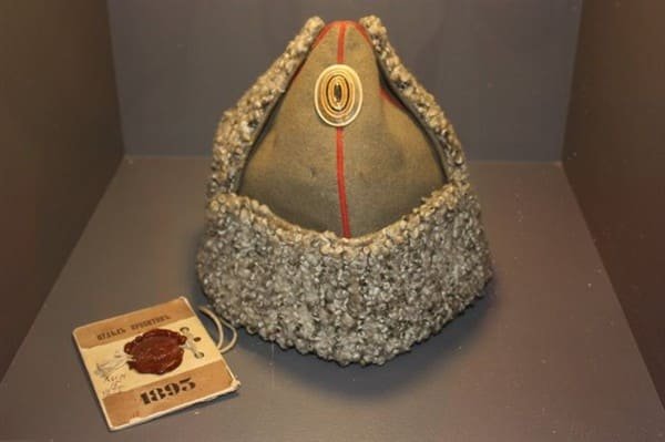 Experimental winter hat for Guards infantry reconnaissance units, Russia, 1913