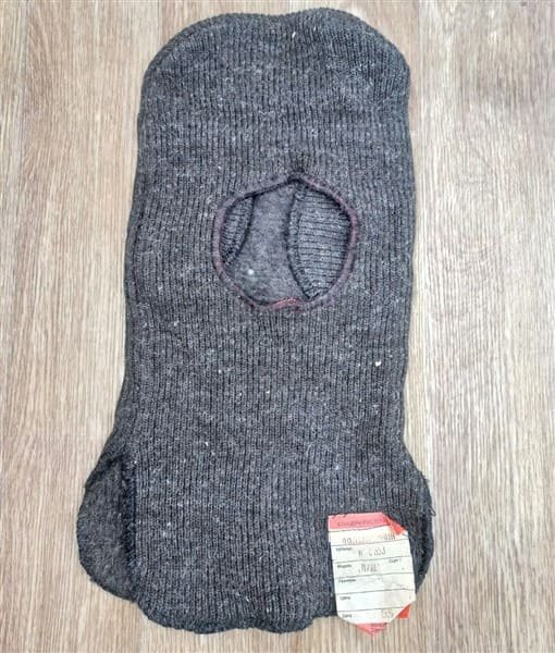 Russian Army underhelmet liner balaclava, 1996