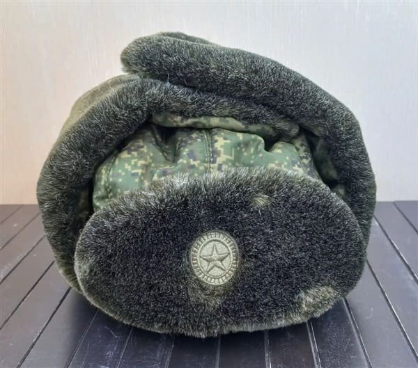 VKPO field ushanka of the Russian Army in digital camouflage