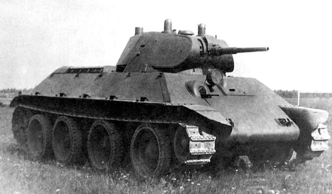 Soviet A-20 light tank archive photo