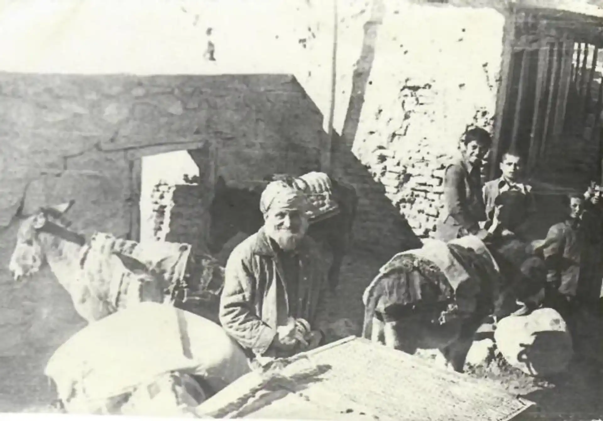 Afghan village during the Soviet Afghan War