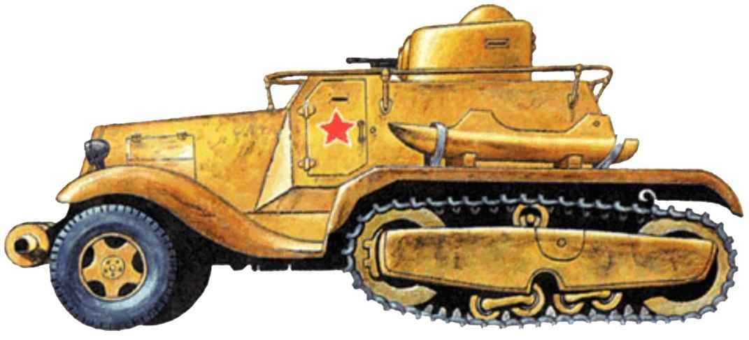Scale model of the Soviet BA-30 armored car