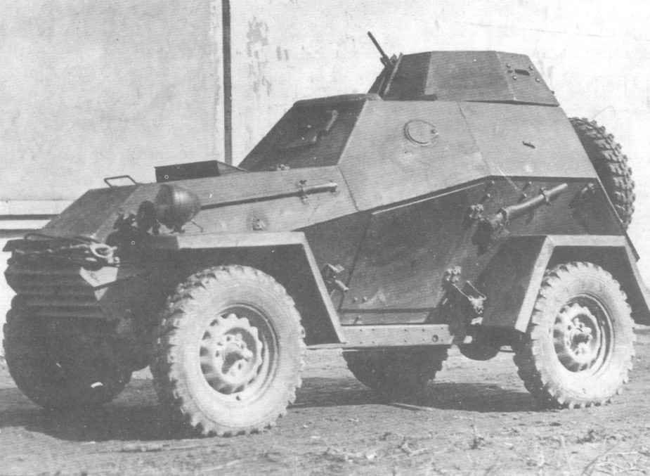 World War 2 photo of the Soviet BA-64 armored car