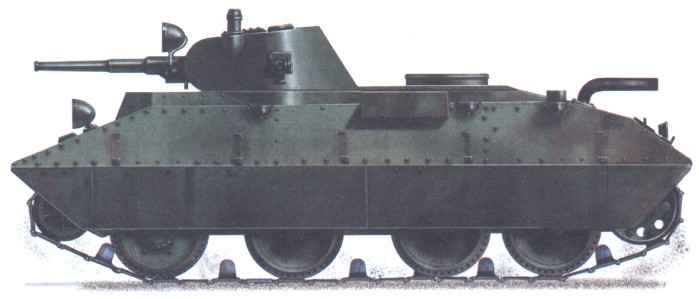 Historic photo of the Soviet BT-SV-2 tank