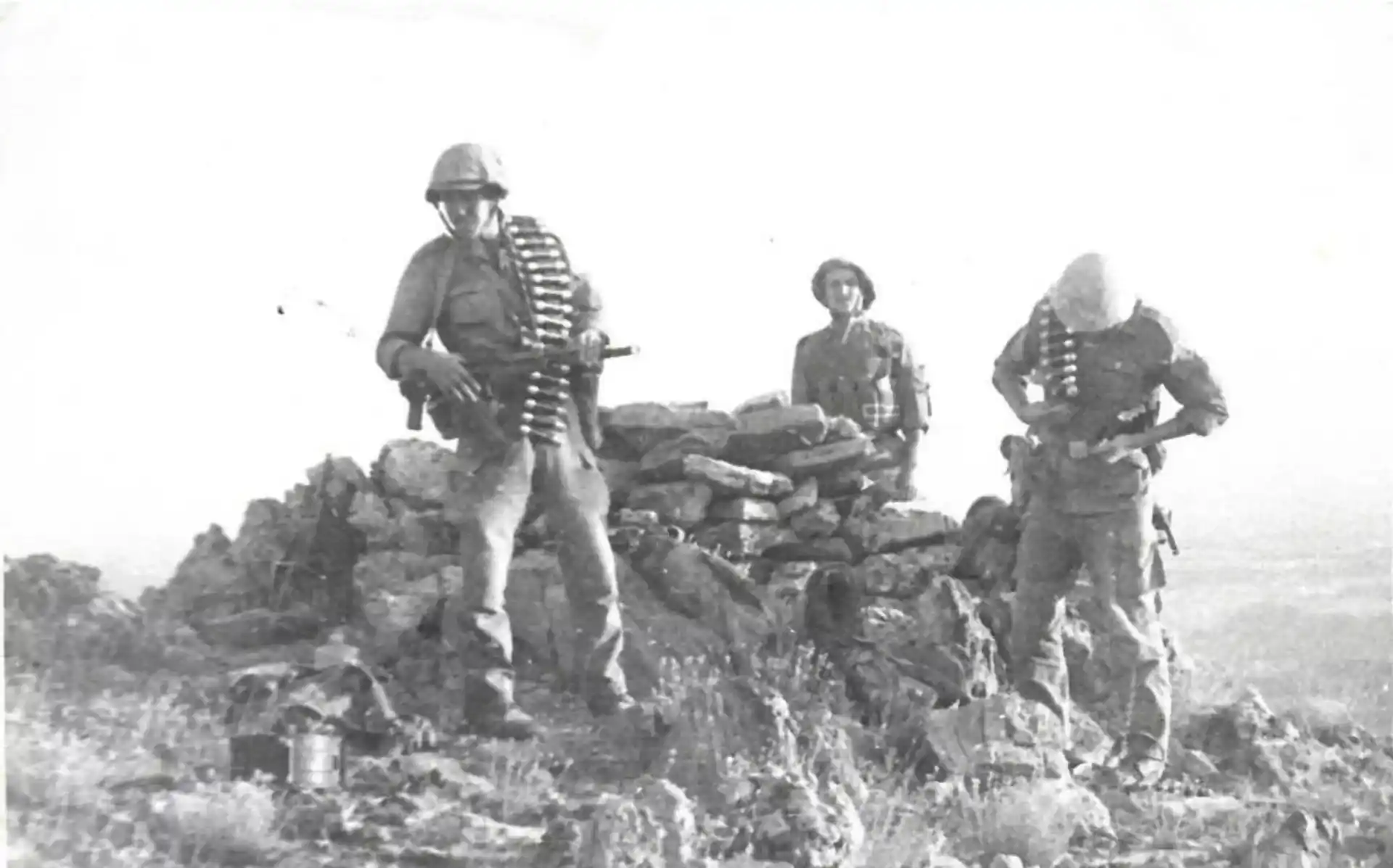 Soviet 9th Company soldiers holding a mountain position in Afghanistan