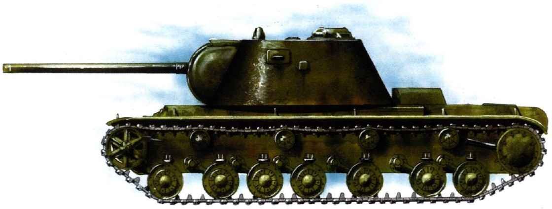 Soviet KV-3 Object 223 experimental heavy tank developed in 1941