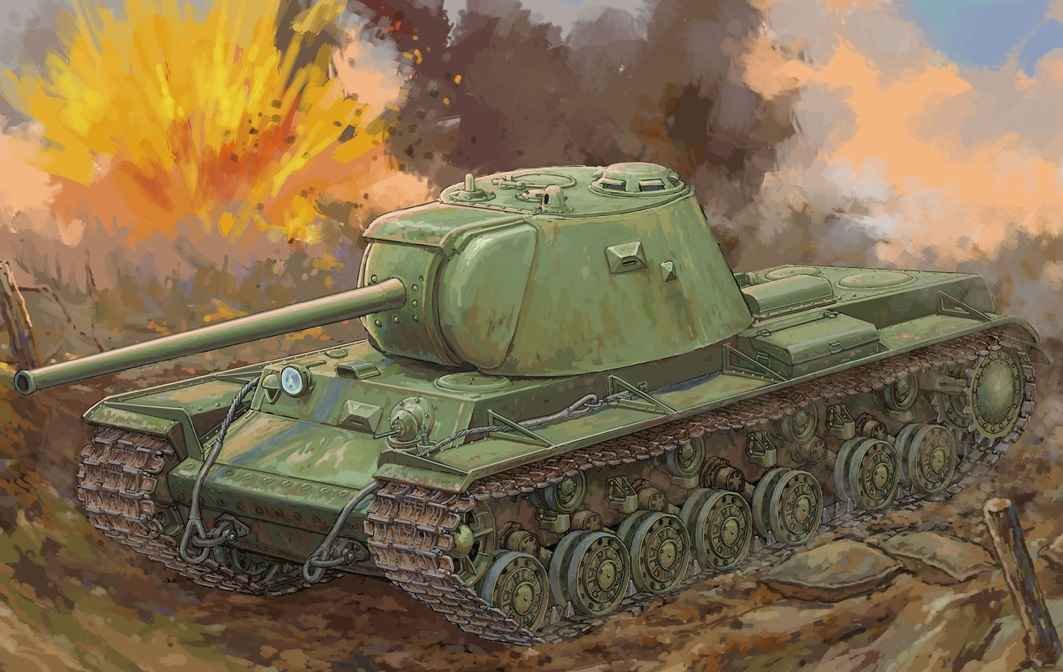 Soviet KV-3 experimental heavy tank