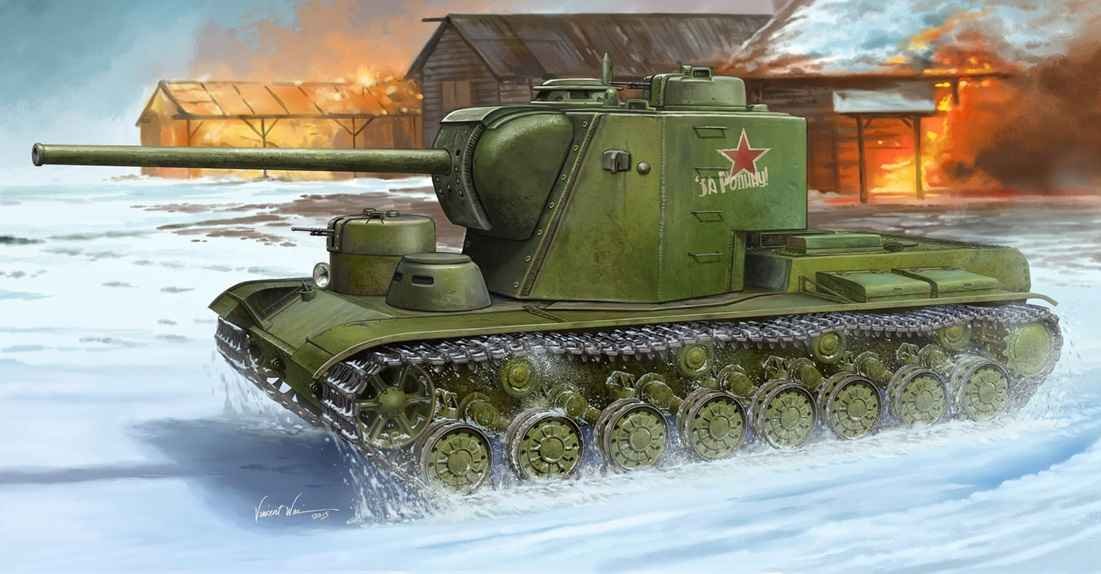 Soviet KV-5 Object 225 heavy tank project developed in 1941