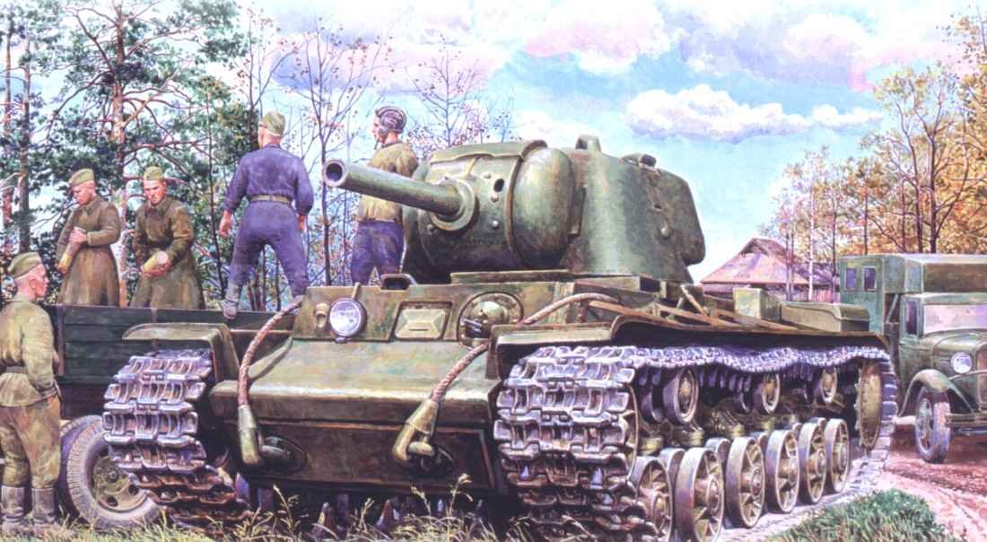 Soviet KV-9 experimental heavy assault tank