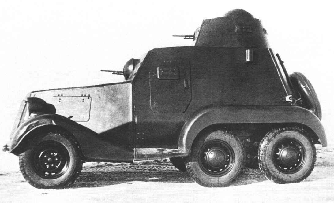 Soviet LB-23 experimental armored car