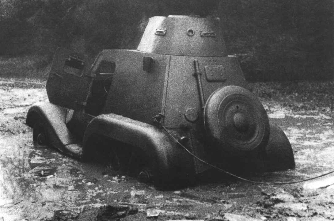Soviet LB-23 light armored car developed in 1939
