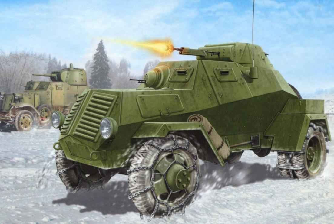 Soviet LB-62 armored car