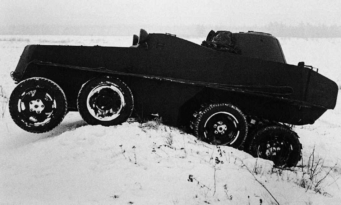 Soviet PB-7 experimental armored car