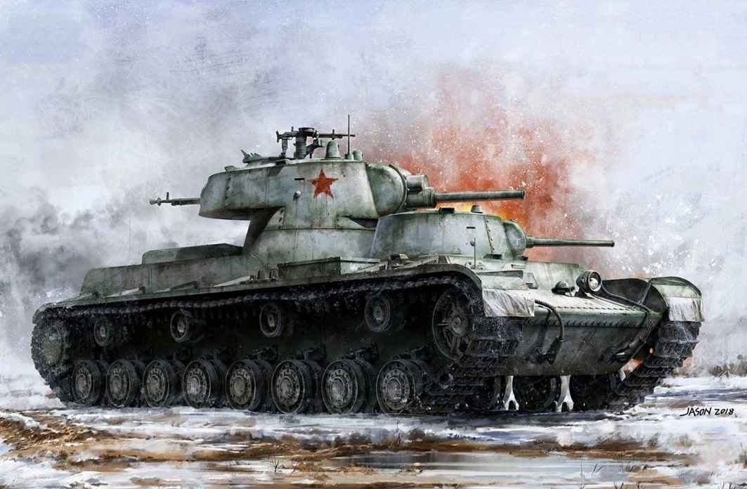 Soviet SMK Sergei Mironovich Kirov experimental heavy tank