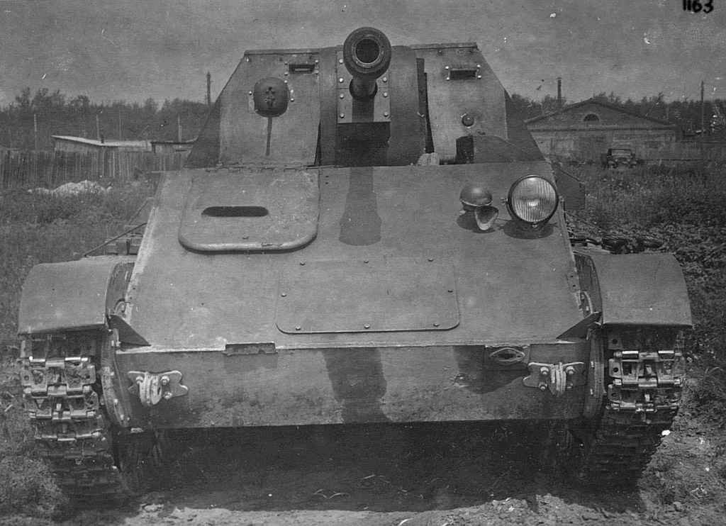 Soviet SU-31 experimental self-propelled anti-aircraft gun with 37 mm 61-K
