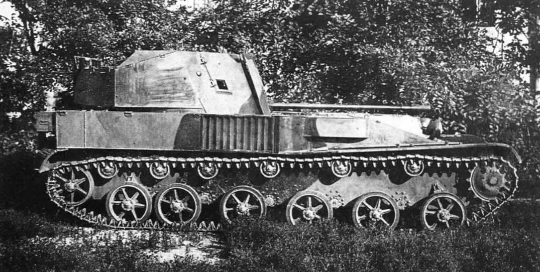 Soviet SU-31 and SU-32 experimental self-propelled anti-aircraft gun