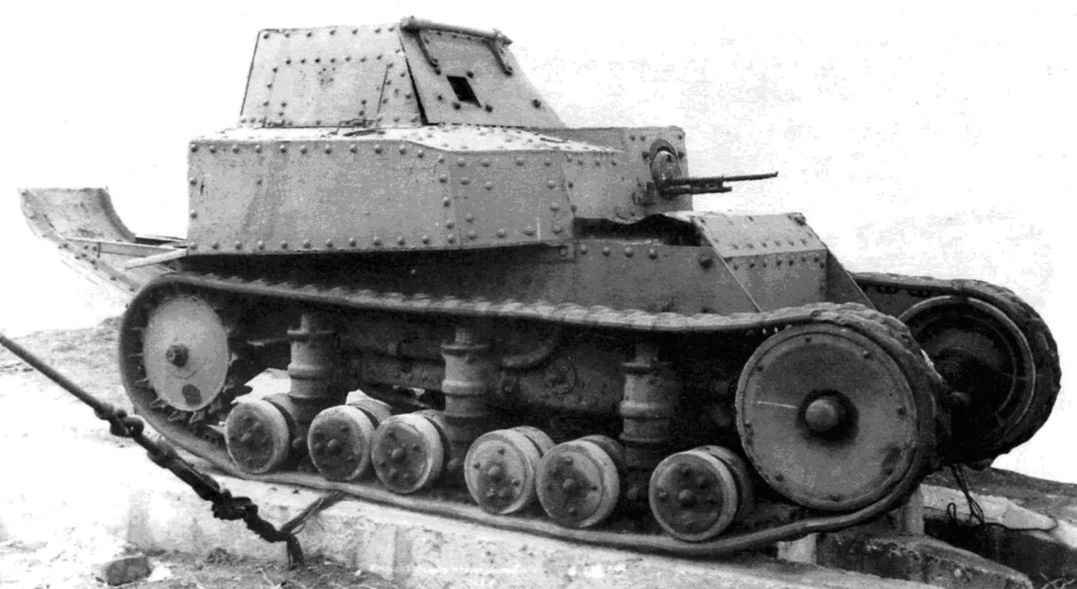 Soviet T-17 Liliput experimental reconnaissance tankette