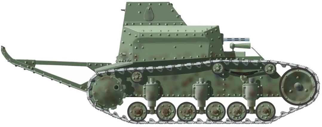 Soviet T-17 Liliput experimental tankette