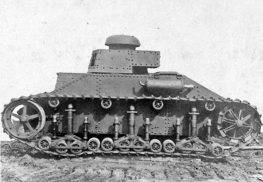 Soviet T-19 experimental light infantry support tank