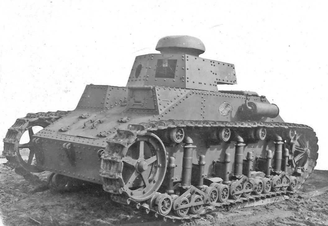 Soviet T-19 experimental light tank