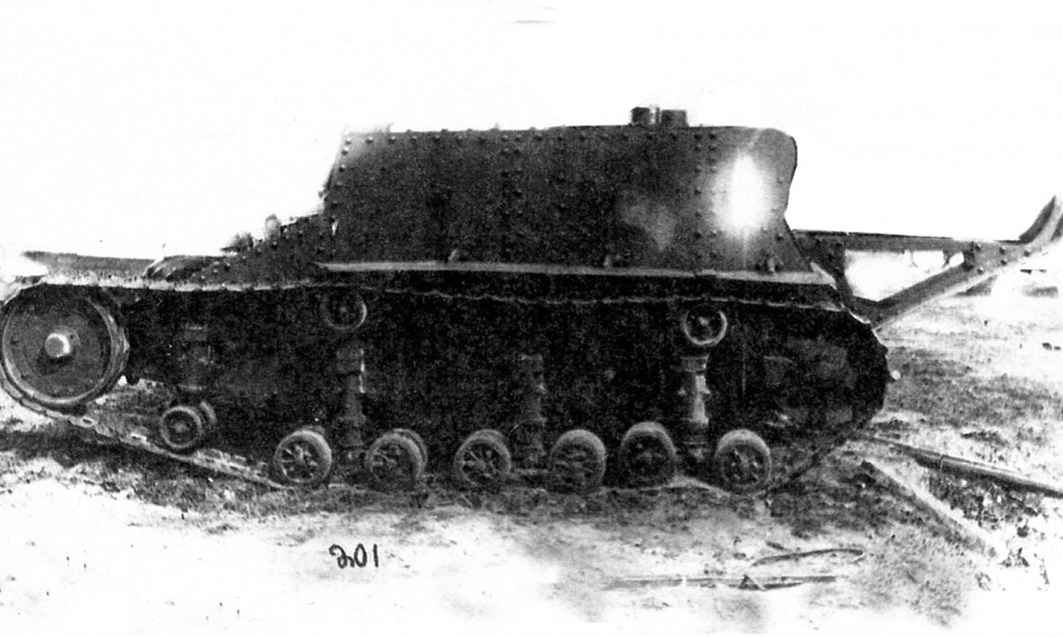 Soviet T-23 experimental tankette developed in 1930