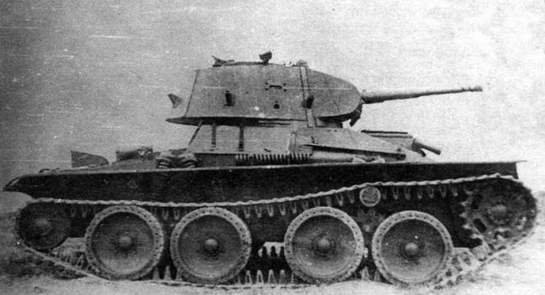Soviet T-25 STZ-25 experimental light tank
