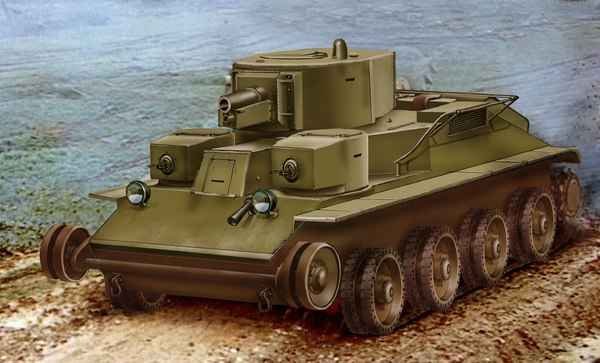 Soviet T-29 three-turreted medium tank