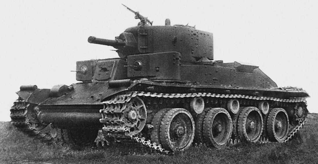 Soviet T-29 experimental wheeled-tracked medium tank