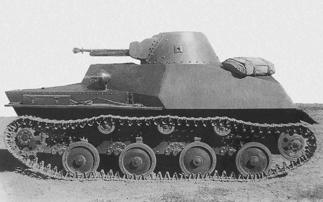 Soviet T-40 light amphibious tank