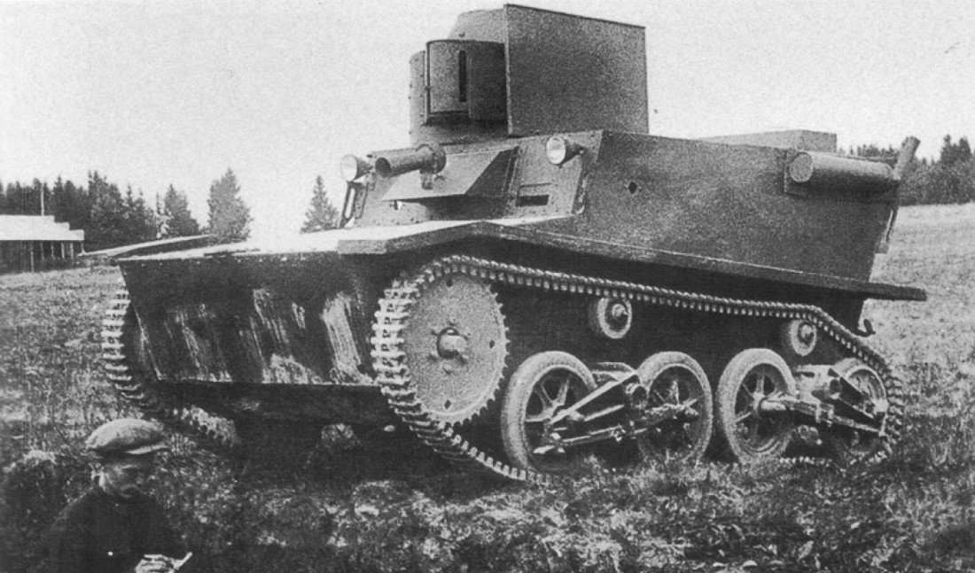 Soviet T-41 light amphibious tank prototype