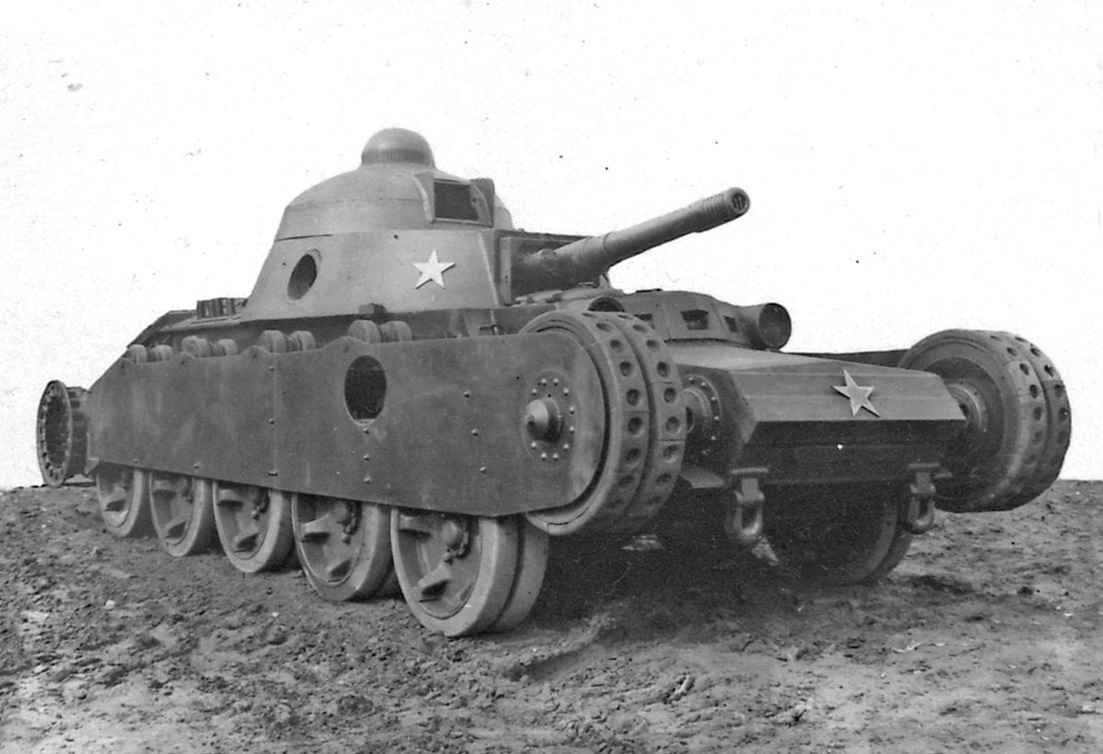 TG Grotte experimental Soviet medium tank developed in 1931