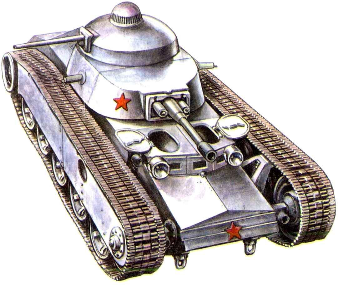Soviet TG Grotte experimental medium tank
