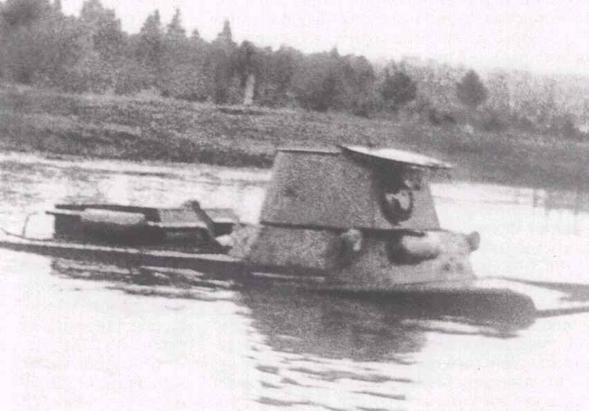 Soviet TM Molotov experimental amphibious light tank