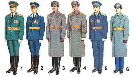 Soviet M88 parade and dress uniform for officers
