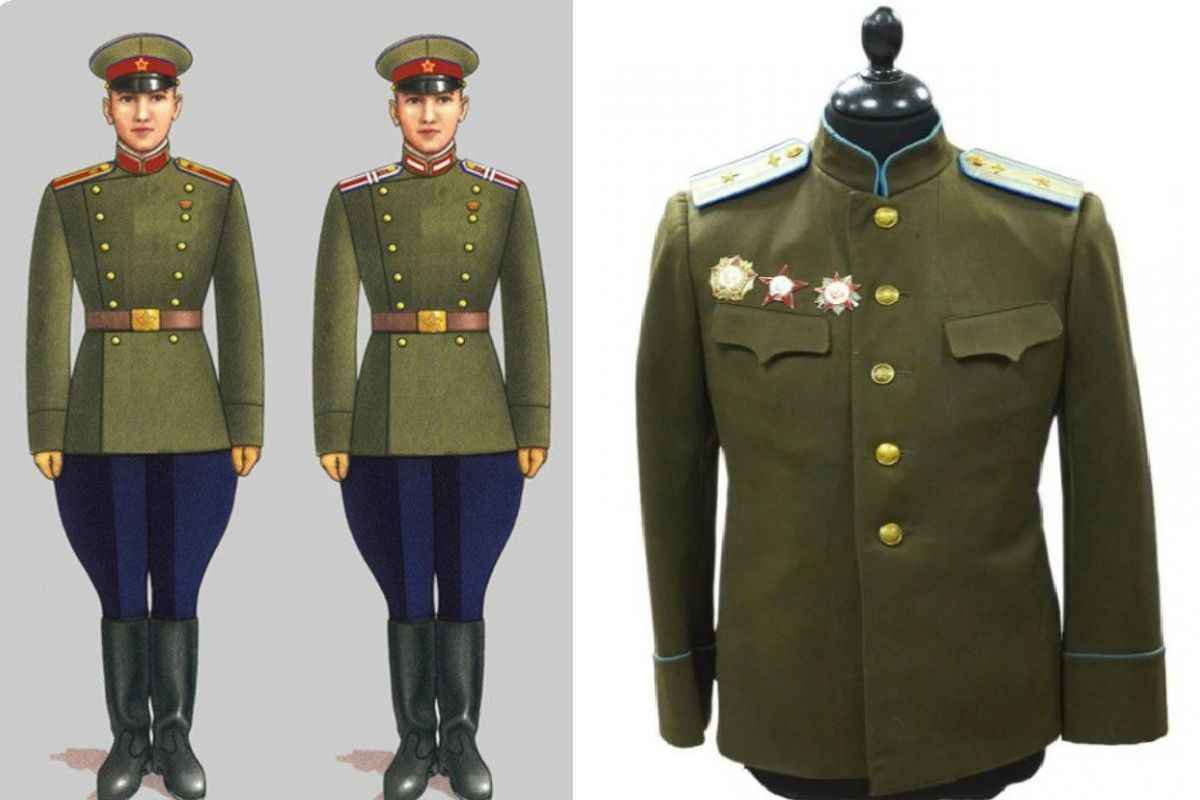 Soviet Army uniform introduced in 1943