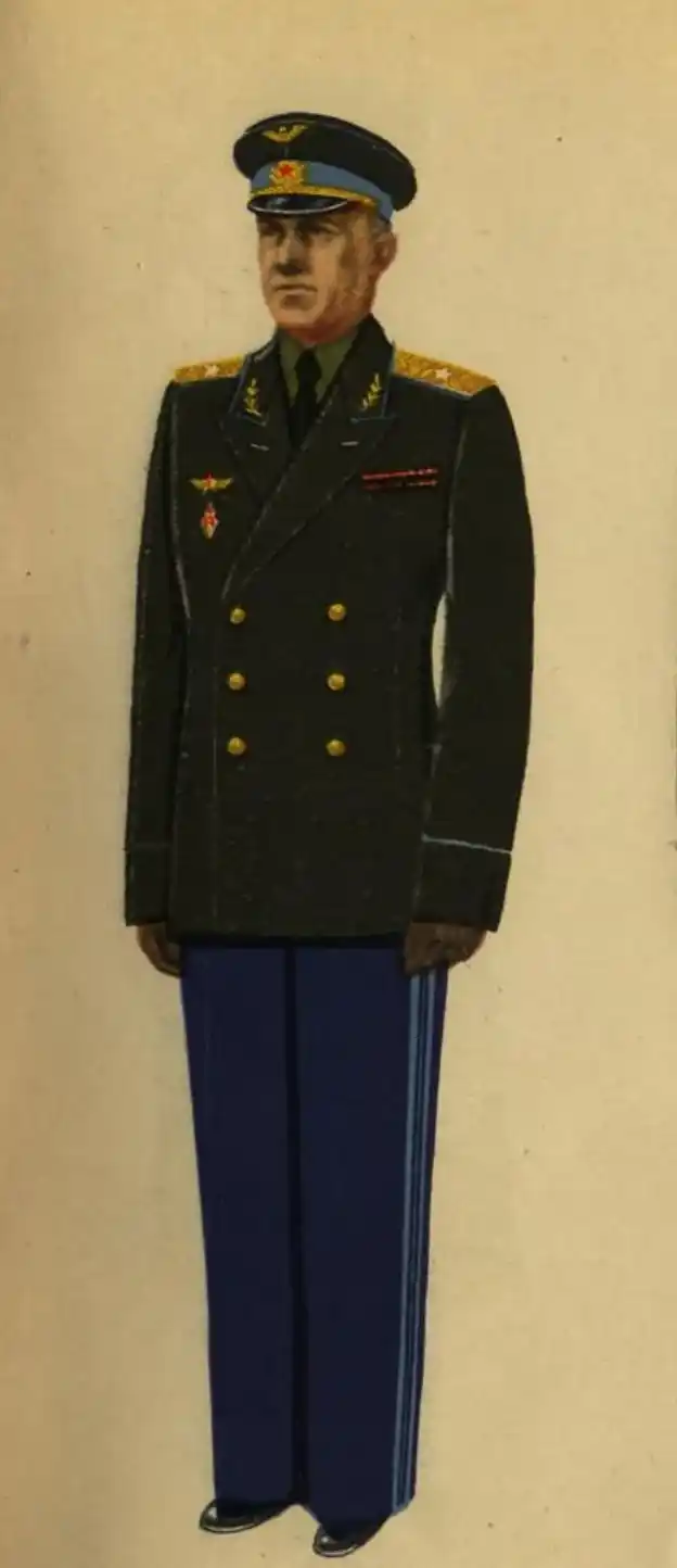 Soviet general tunic designed under Order No. 105